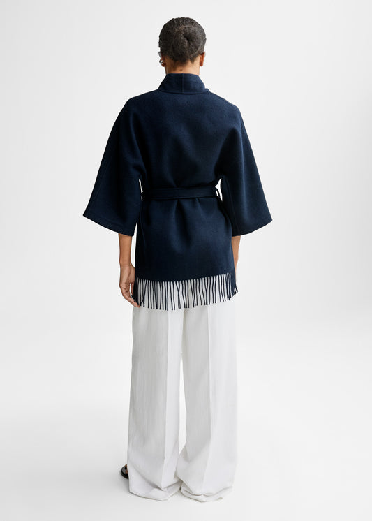 Christian Aks Akila Lambswool Jacket Jackets 5070 Navy