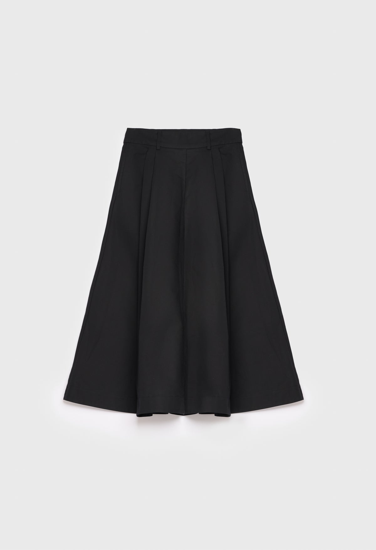 AKS LABEL International Anna Cotton Skirt 06_Skirts 9090 Black