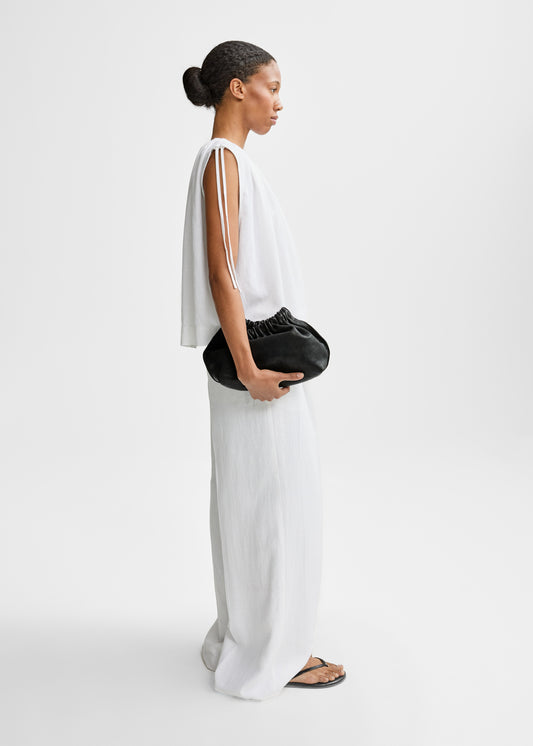 Christian Aks Gali Linen Top Tops 9001 White