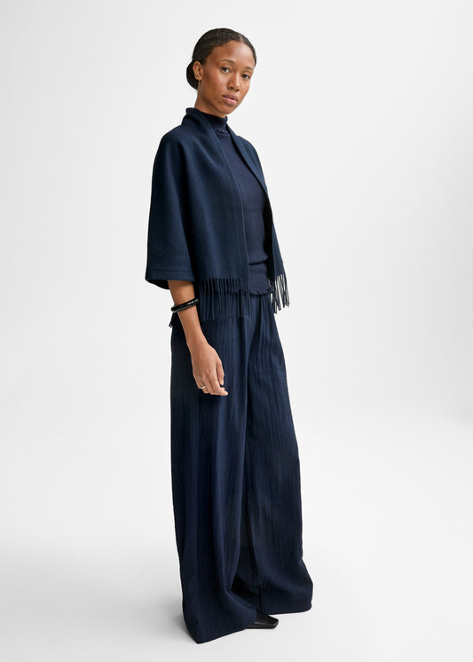 Christian Aks Keyla Lambswool Jacket Jackets 5070 Navy