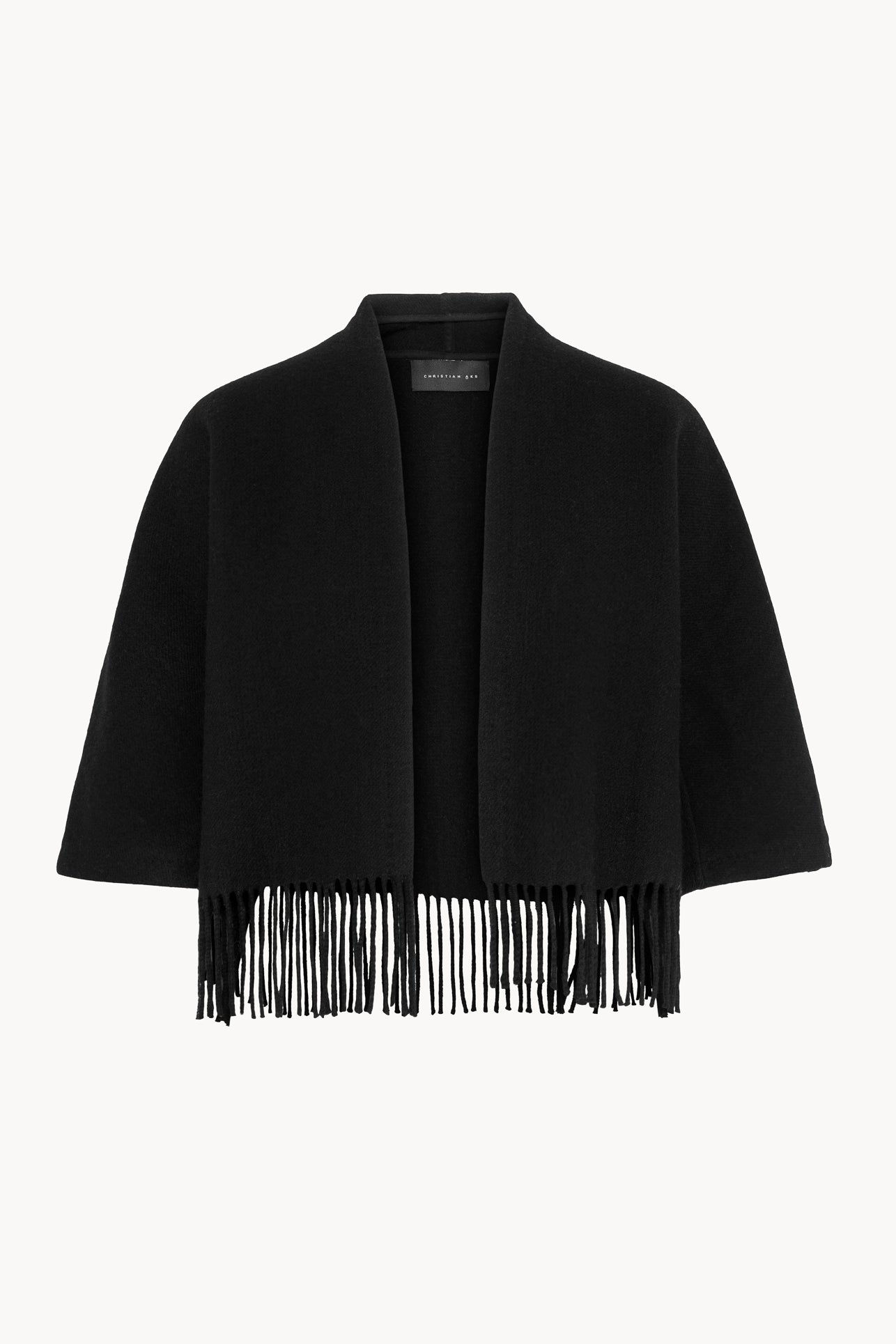 AKS LABEL Keyla Lambswool Jacket Jackets 9090 Black