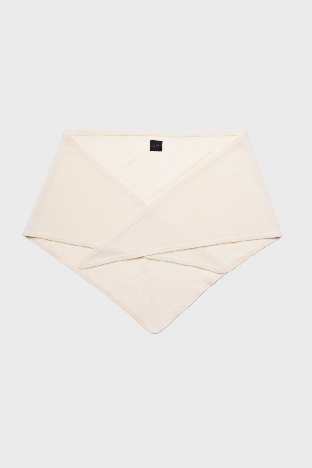AKS LABEL International Mira Wool Cash Scarf 09_Scarfs 9003 Eggshell