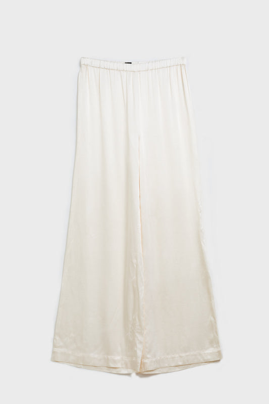 AKS LABEL Naja Viscose Trouser Trousers 9003 Eggshell