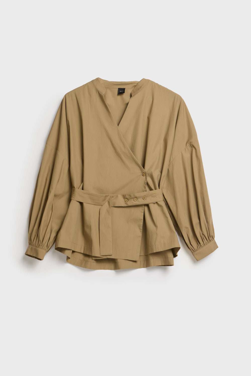 Christian Aks Paloma Poplin Shirt Shirts 8068 Wood