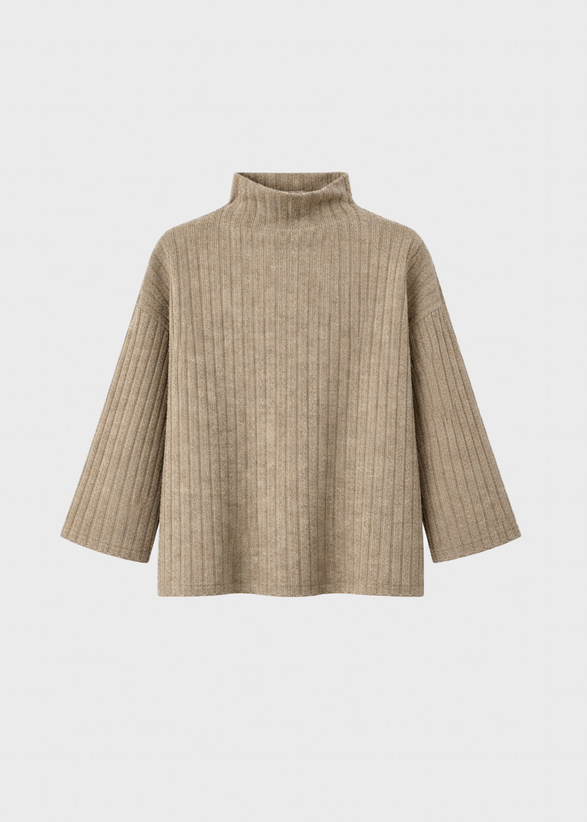 Christian Aks Ray Wool Cash Sweater Knitwear 8022 Sahara