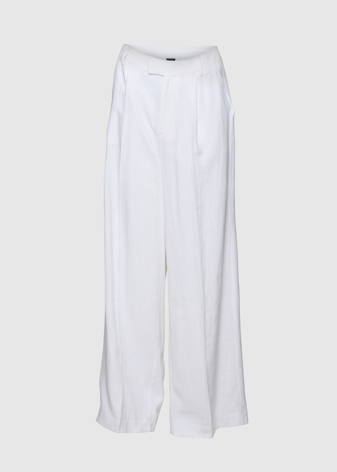 Christian Aks Sharon Linen Trouser Trousers 9001 White