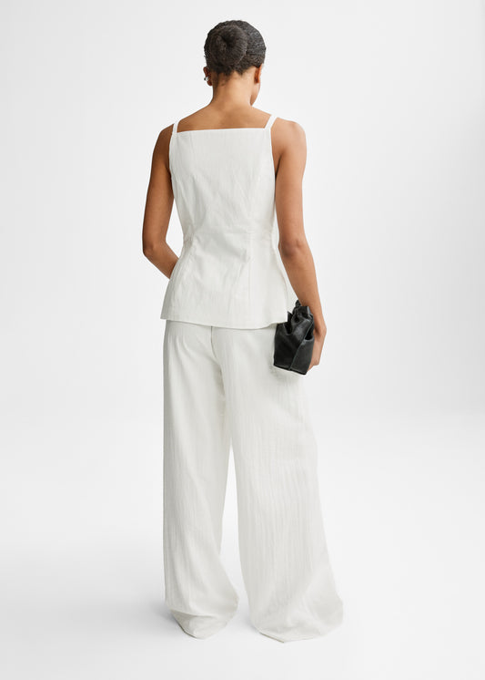 Christian Aks Tally Trouser Trousers 9001 White