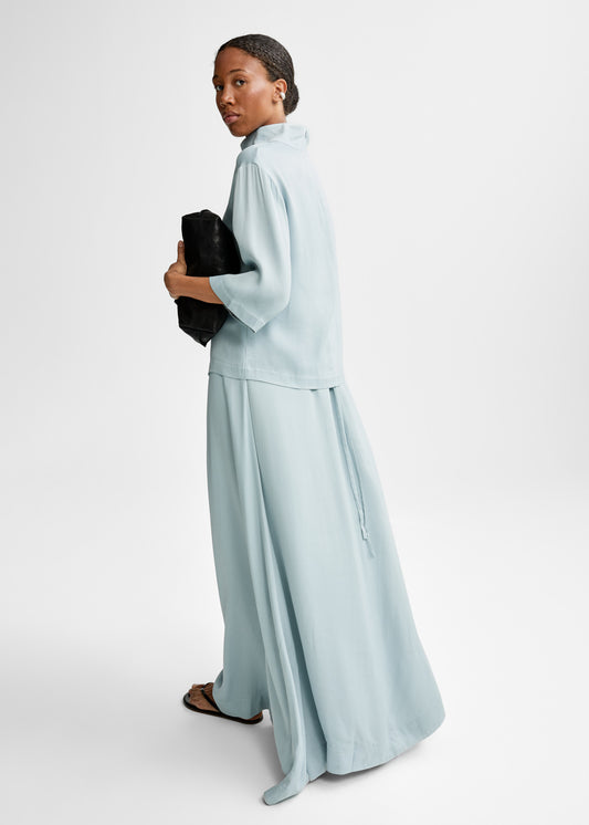 Christian Aks Tilla Viscose Top Tops 5004 Sky