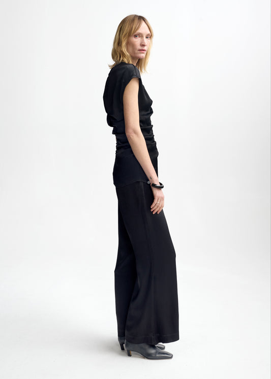 Christian Aks Vesper Viscose Trouser Trousers 9090 Black