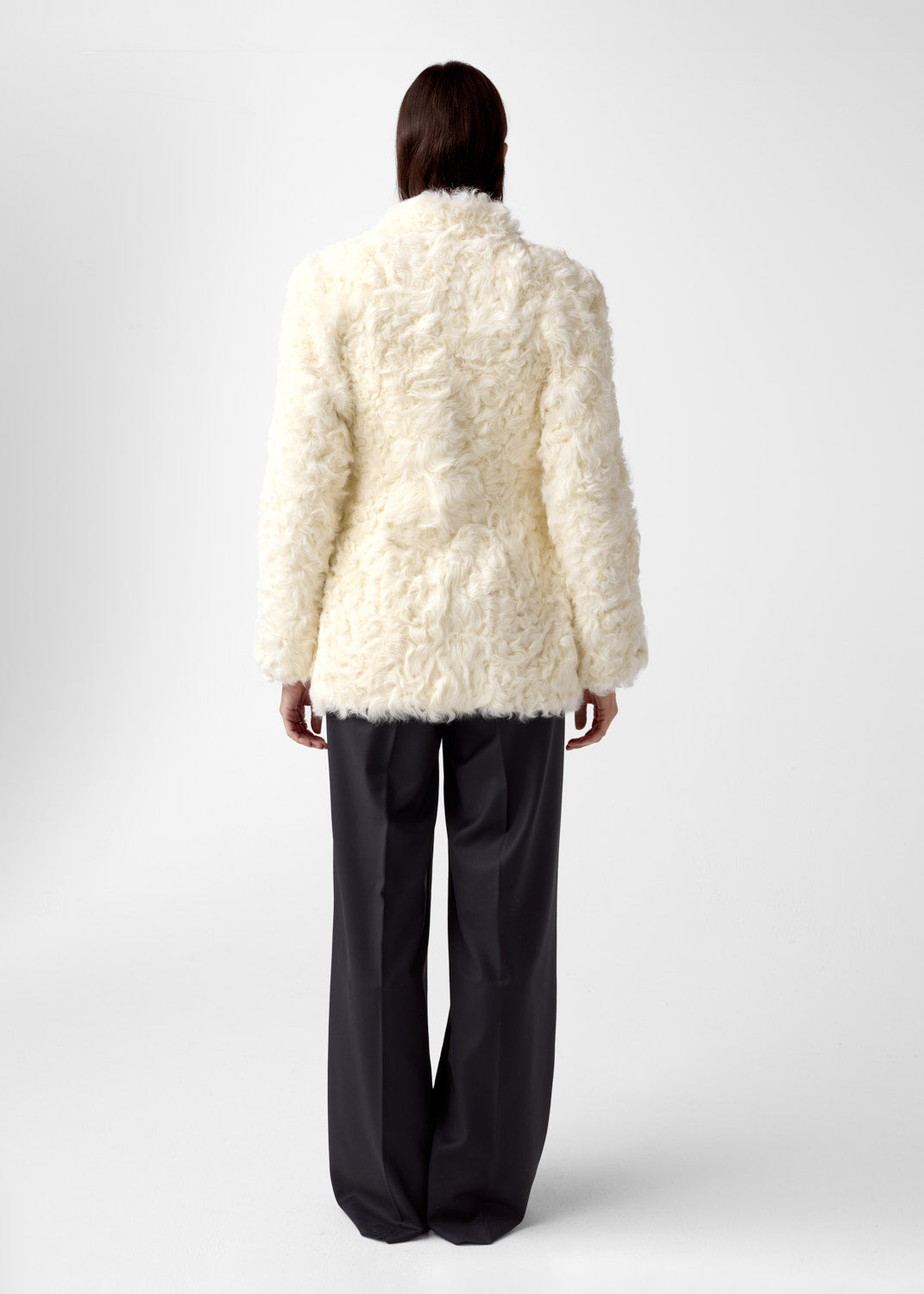 AKS LABEL International Adah Shearling Jacket 00_Jackets 8002 Cream