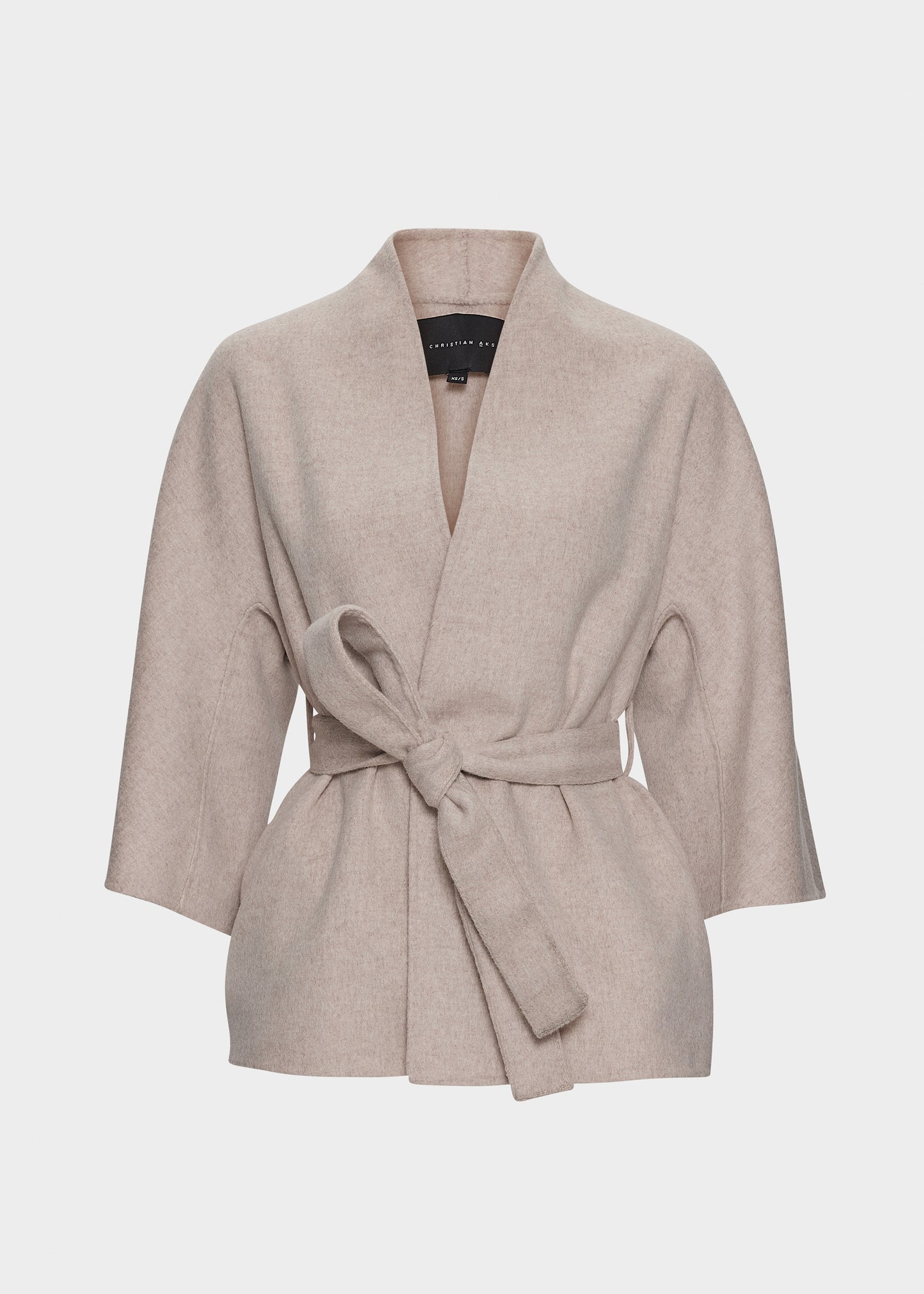 Christian Aks Akiko Wool Jacket Jackets 8020 Latte