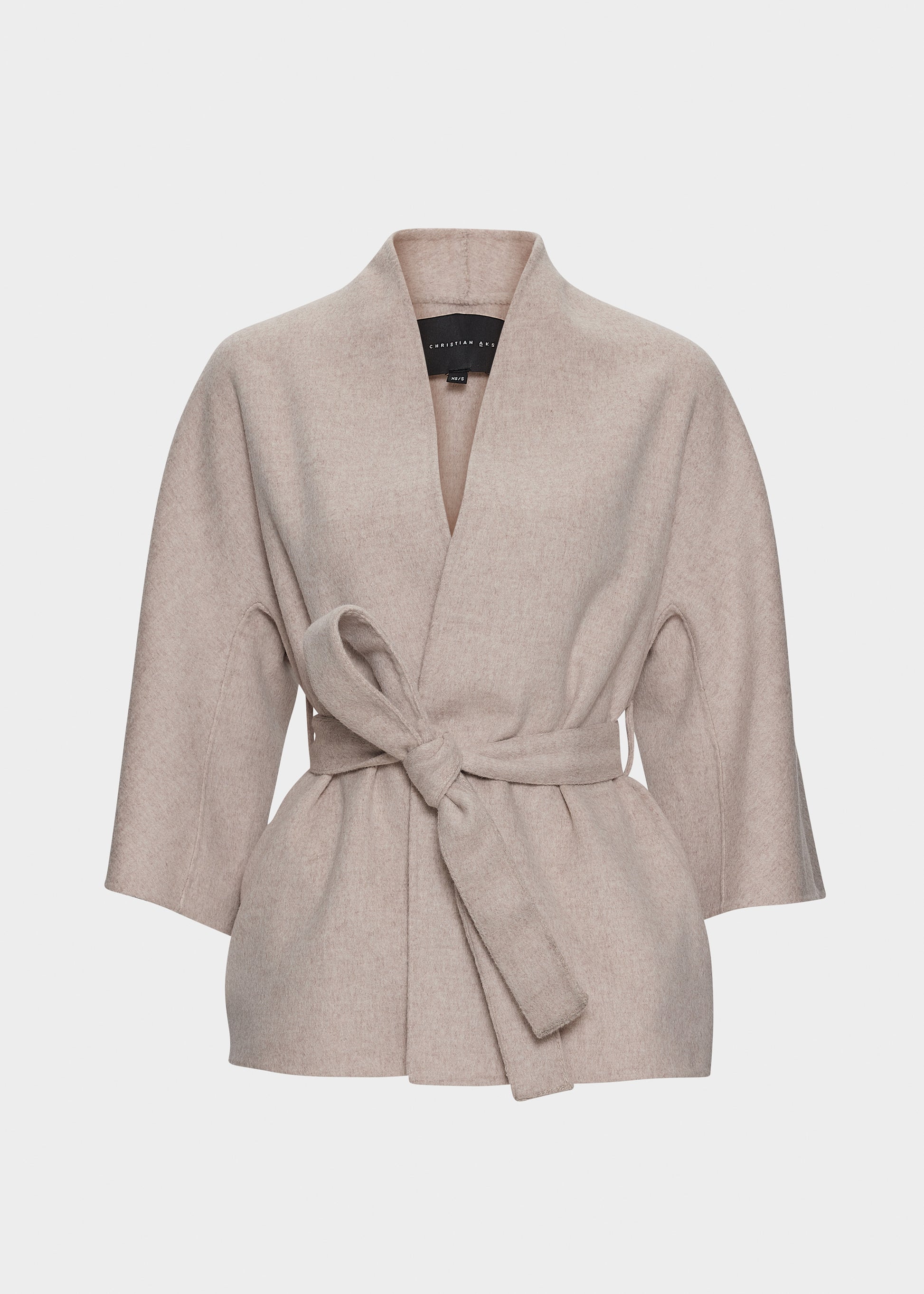Christian Aks Akiko Wool Jacket Jackets 8020 Latte