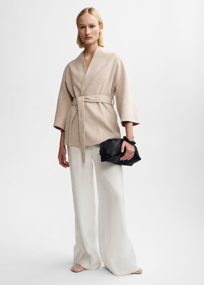 Christian Aks Akiko Wool Jacket Jackets 8020 Latte