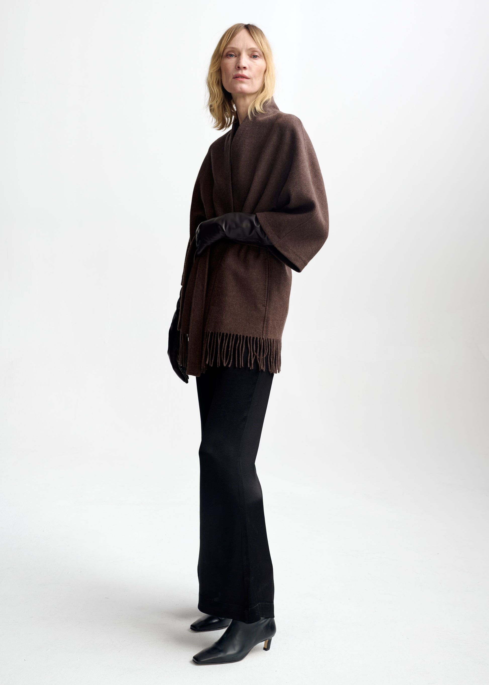 Christian Aks Akila Lambswool Jacket Jackets 8025 Brown
