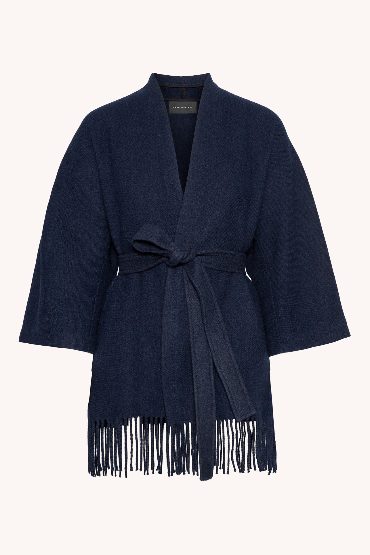 Akila Lambswool Jacket - Navy – AKS LABEL