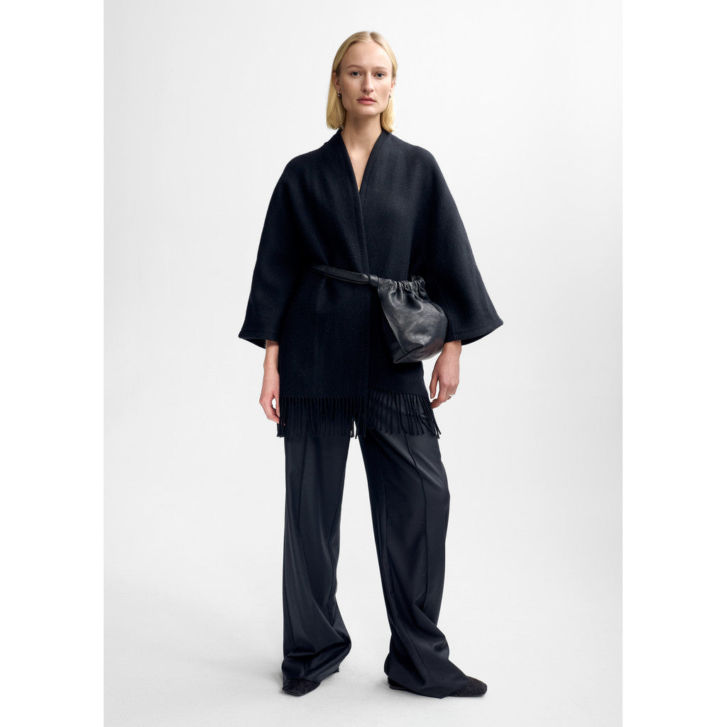 AKS LABEL Akila Lambswool Jacket Jackets 9090 Black