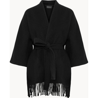 AKS LABEL Akila Lambswool Jacket Jackets 9090 Black