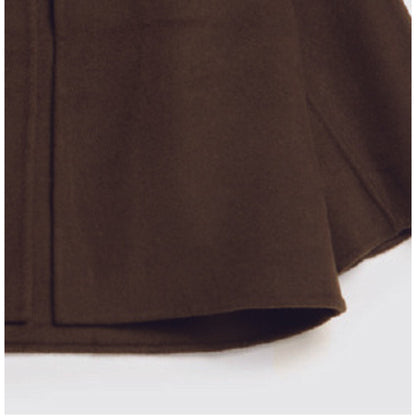 AKS LABEL Alba Wool Scarf Scarfs 8069 Espresso