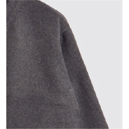 AKS LABEL Alba Wool Scarf Scarfs 9053 M. Grey Mel