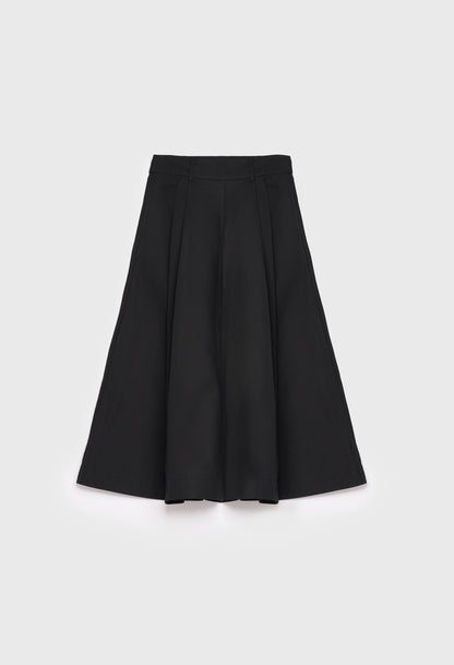 AKS LABEL International Anna Cotton Skirt 06_Skirts 9090 Black