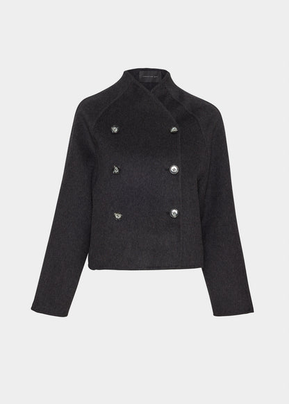 Christian Aks Bella wool jacket Jackets 9080 Charcoal