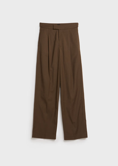 AKS LABEL International Charlie trouser 07_Trousers 8069 Espresso