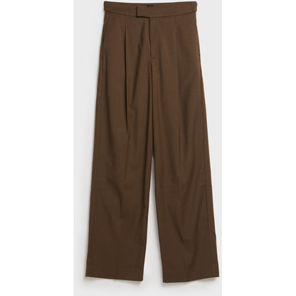 AKS LABEL Charlie trouser Trousers 8069 Espresso