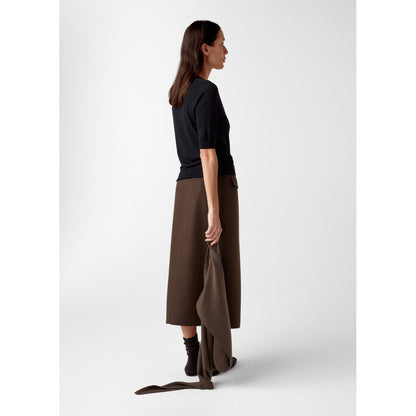 AKS LABEL Daisy Merino Cardigan Knitwear 9090 Black