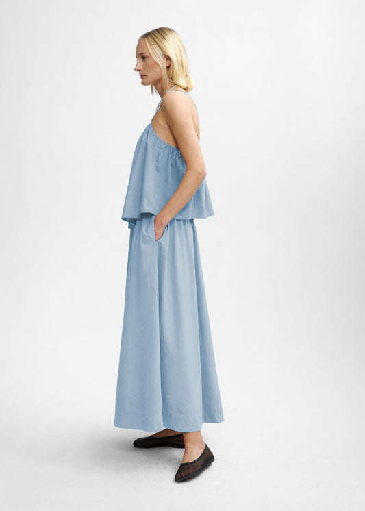 Christian Aks Delilah Poplin Top Tops 5005 Storm