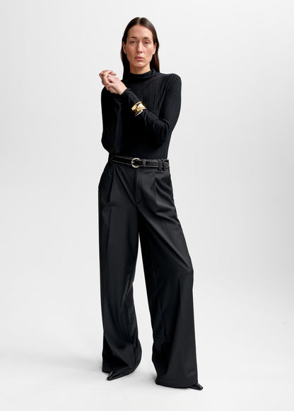 Christian Aks Dina Merino Knit Knitwear 9090 Black