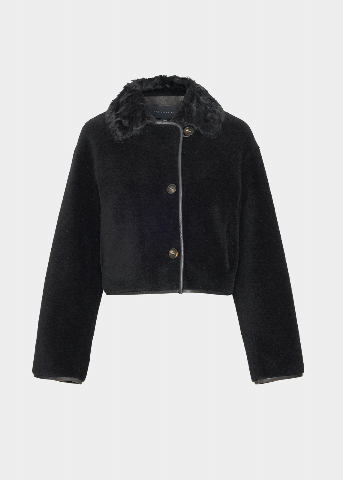 AKS LABEL Elda Lamb Fur Jacket Jackets