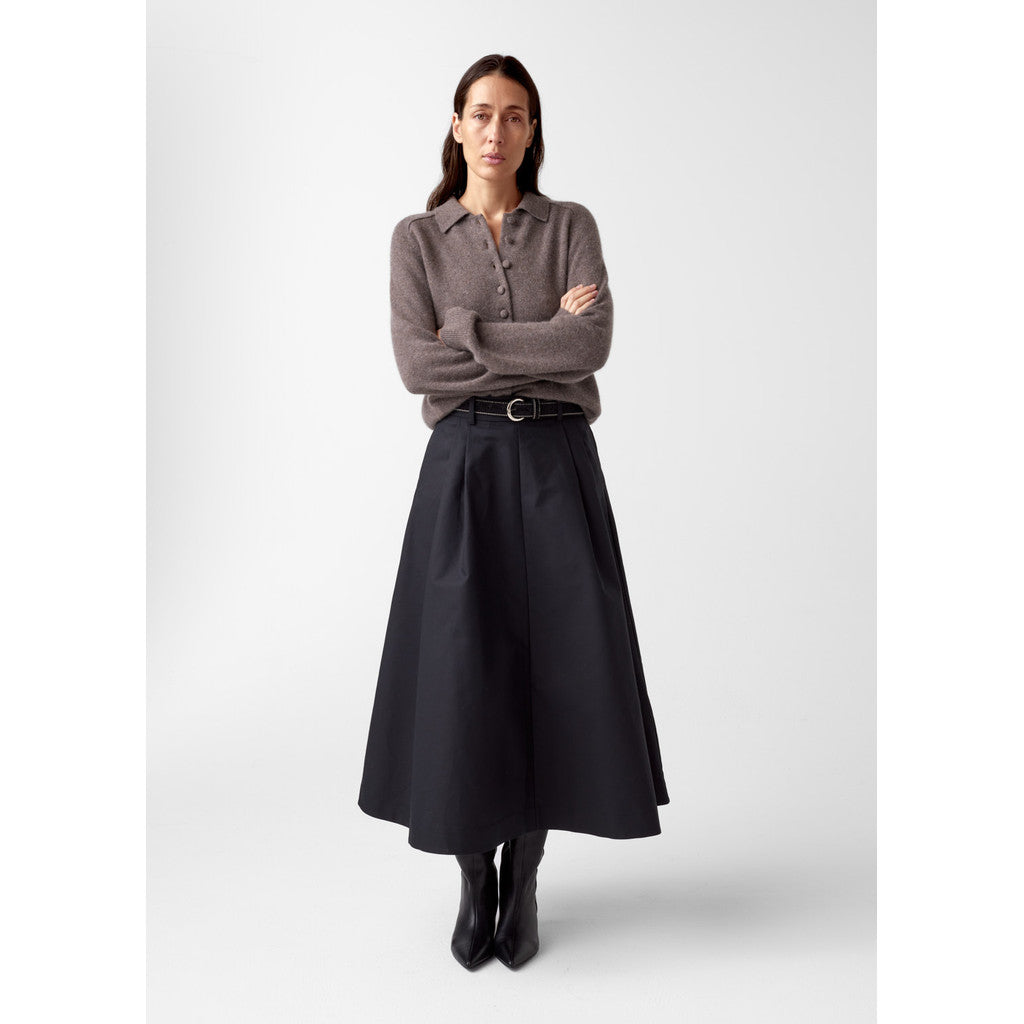 AKS LABEL Fay cashmere cardigan Knitwear 8026 Cappucino