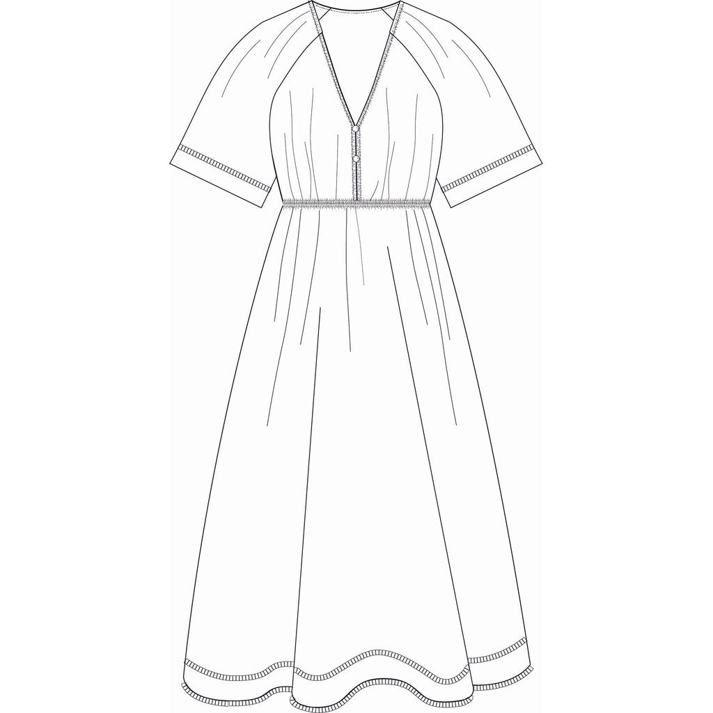 Christian Aks Fiola poplin dress Dresses 9090 Black