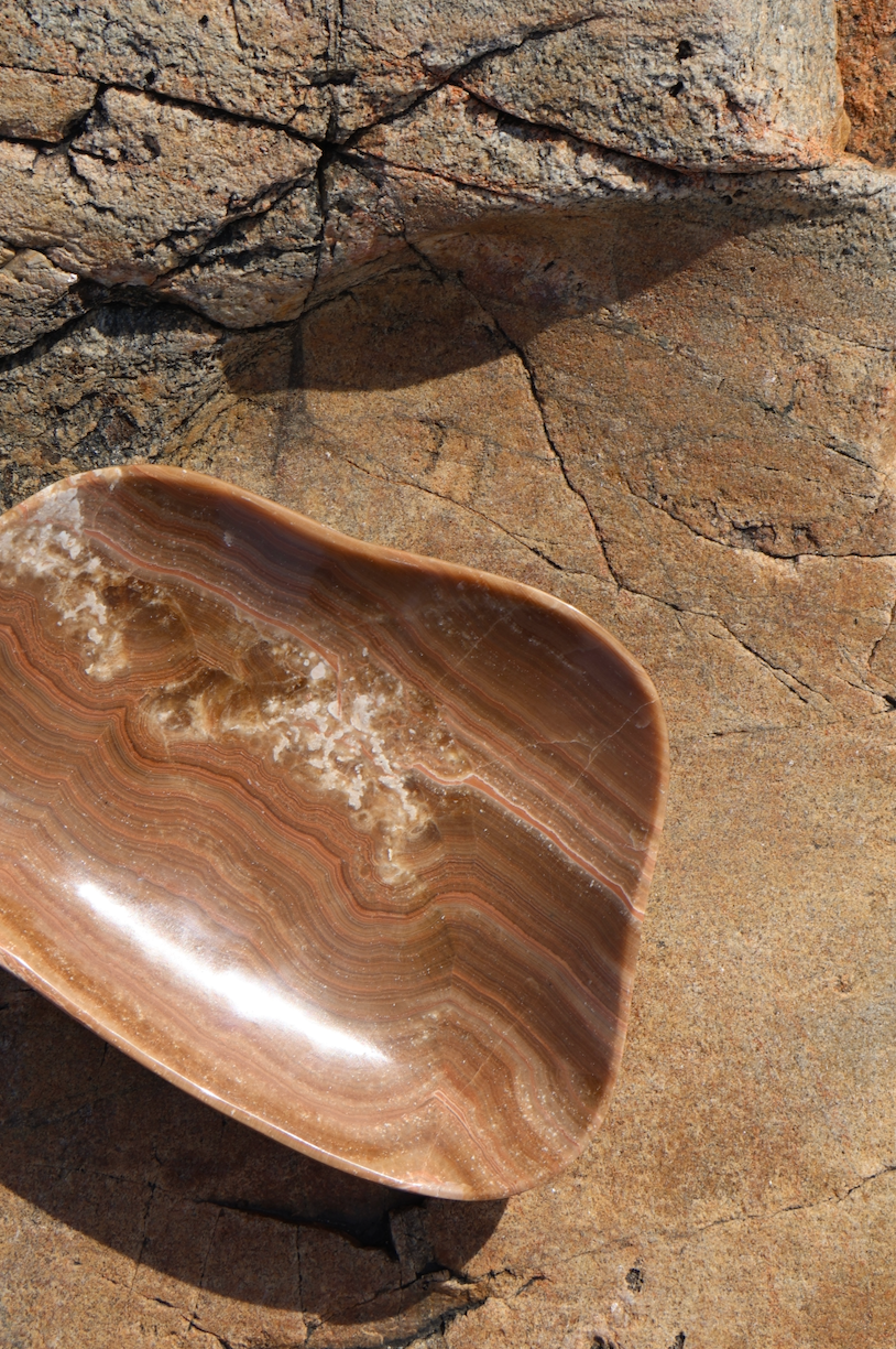Christian Aks Freeform 30cm Bowls 8025 Brown