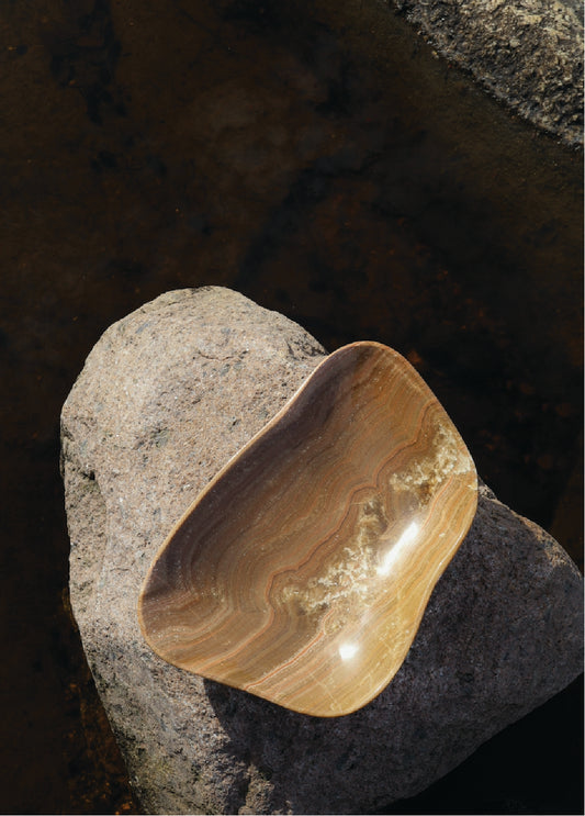 Christian Aks Freeform 30cm Bowls 8025 Brown