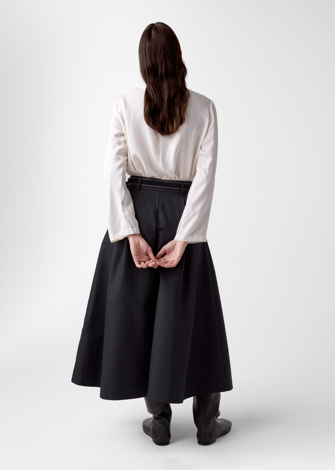 AKS LABEL International Hillevi blouse 03_Tops 9001 White