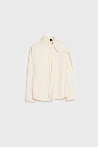 AKS LABEL International Hillevi blouse 03_Tops 9001 White