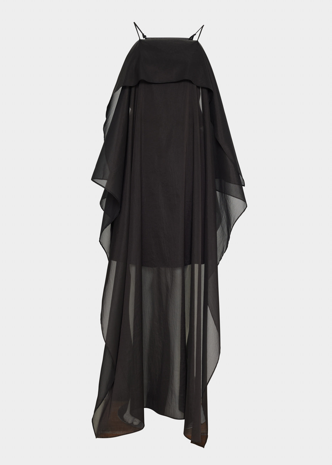 AKS LABEL International Josephine Silk Dress 05_Dresses 9090 Black