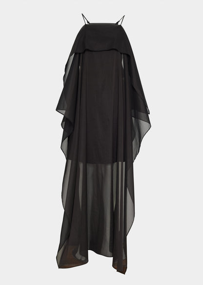 Christian Aks Josephine Silk Dress Dresses 9090 Black