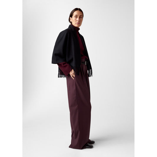 AKS LABEL Keyla Lambswool Jacket Jackets 9090 Black