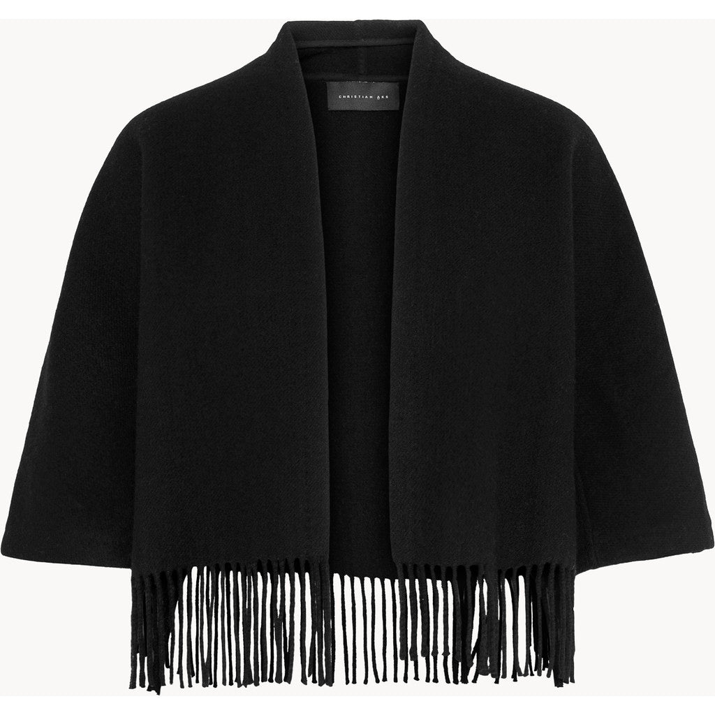 AKS LABEL Keyla Lambswool Jacket Jackets 9090 Black