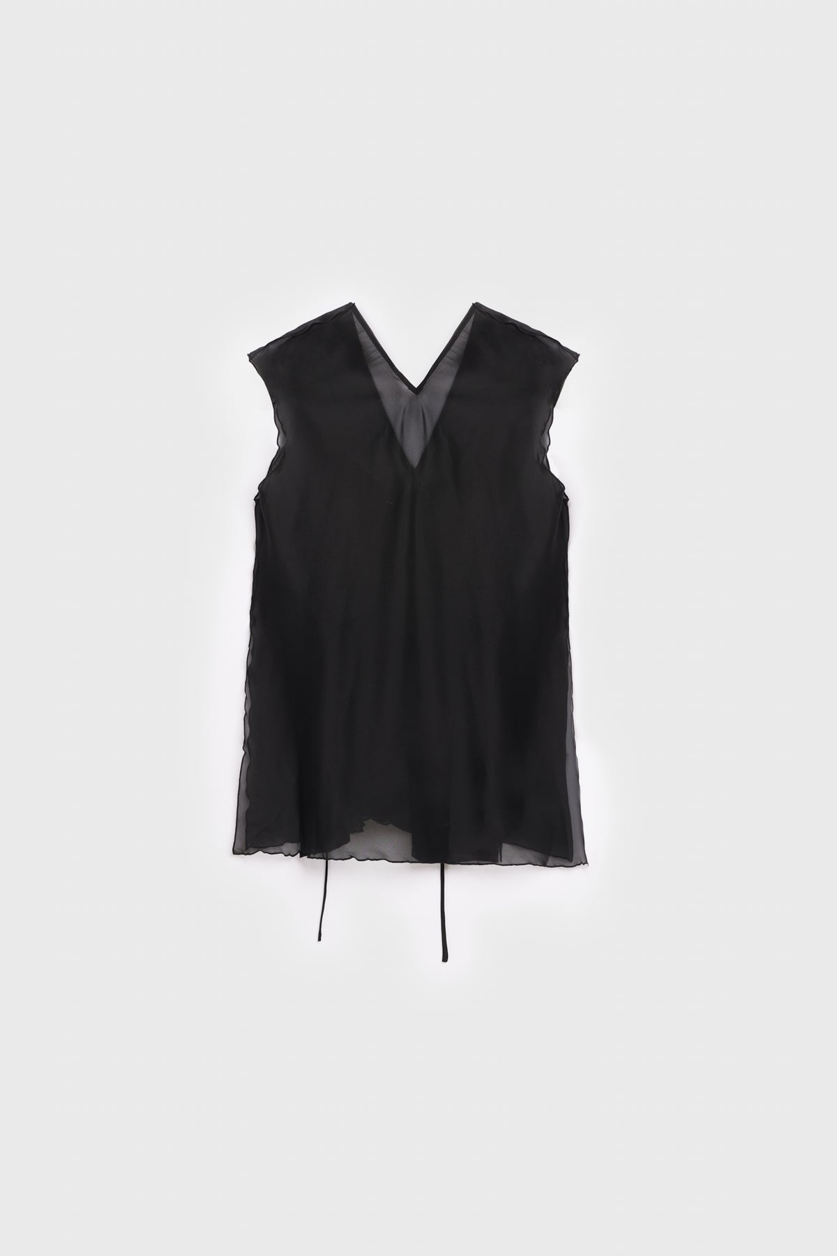 AKS LABEL International Leo silk top 03_Tops 9090 Black