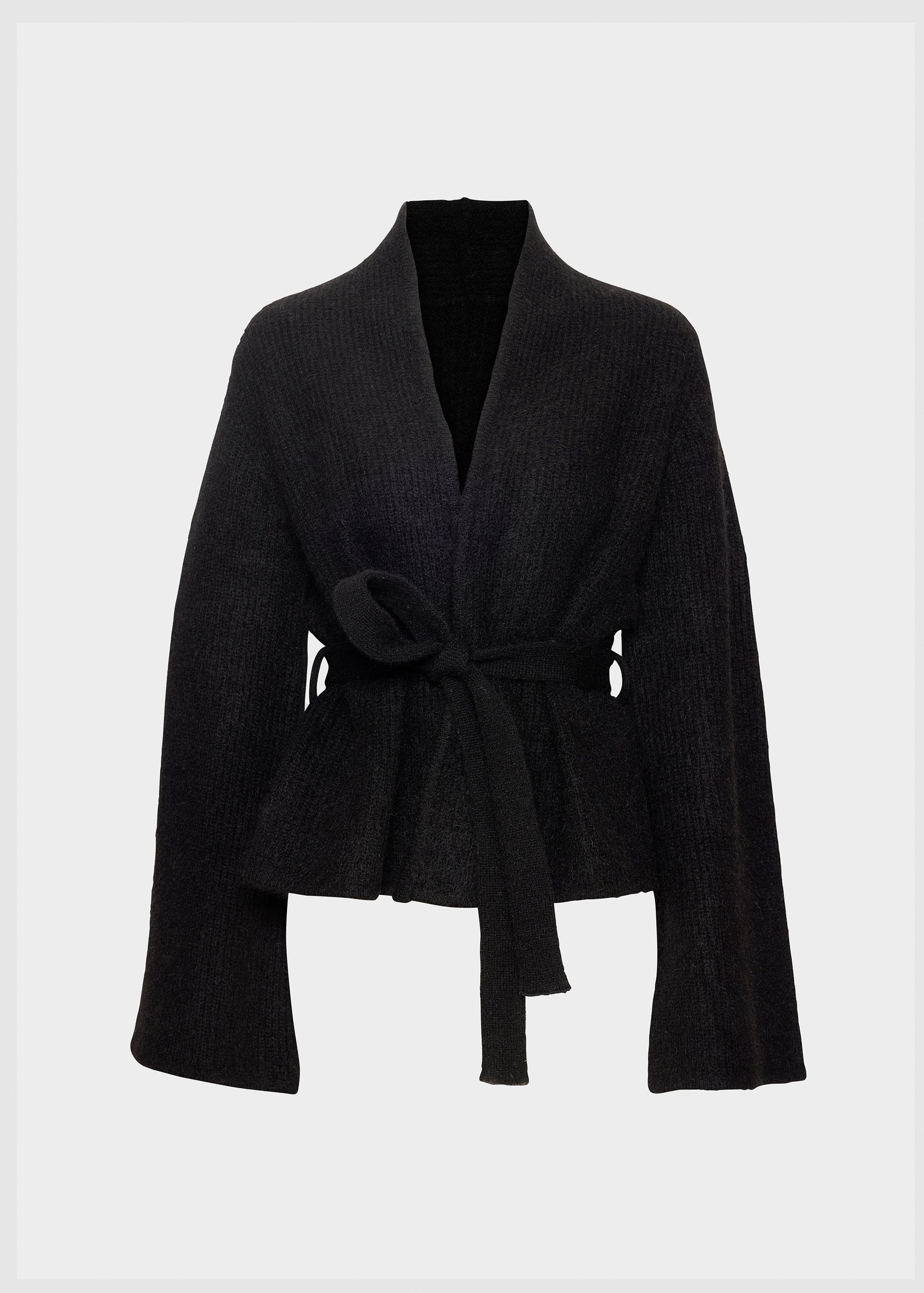 Christian Aks Lila Mohair Cardigan Knitwear 9090 Black