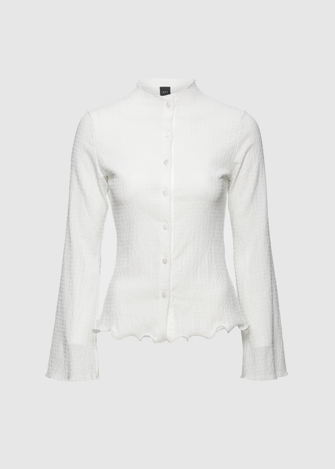 Christian Aks Lottie Crincle Top Tops 9001 White