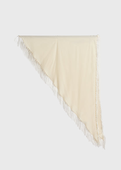 Christian Aks Mali Silk Scarf Scarfs 9023 Vanilla