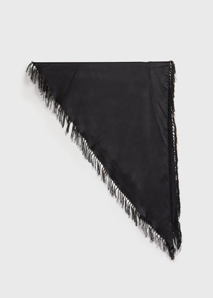 Christian Aks Mali Silk Scarf Scarfs 9090 Black