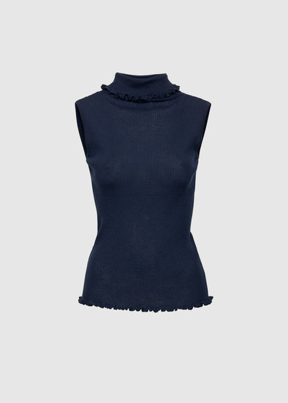 AKS LABEL Maui Merino Knit Knitwear 5070 Navy