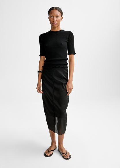AKS LABEL International Milla Merino Knit 02_Knitwear 9090 Black