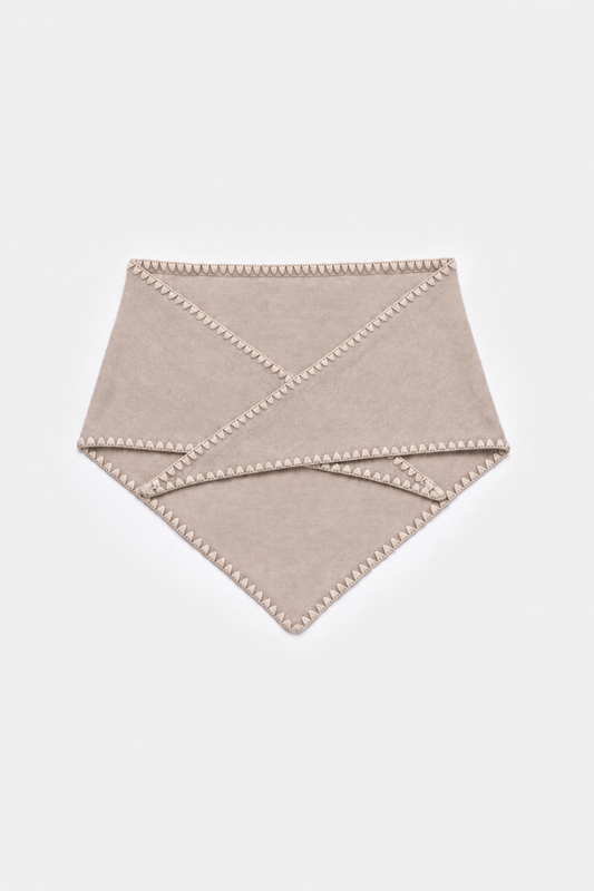 AKS LABEL International Mina Stitched Merino Scarf 09_Scarfs 8021 Beach