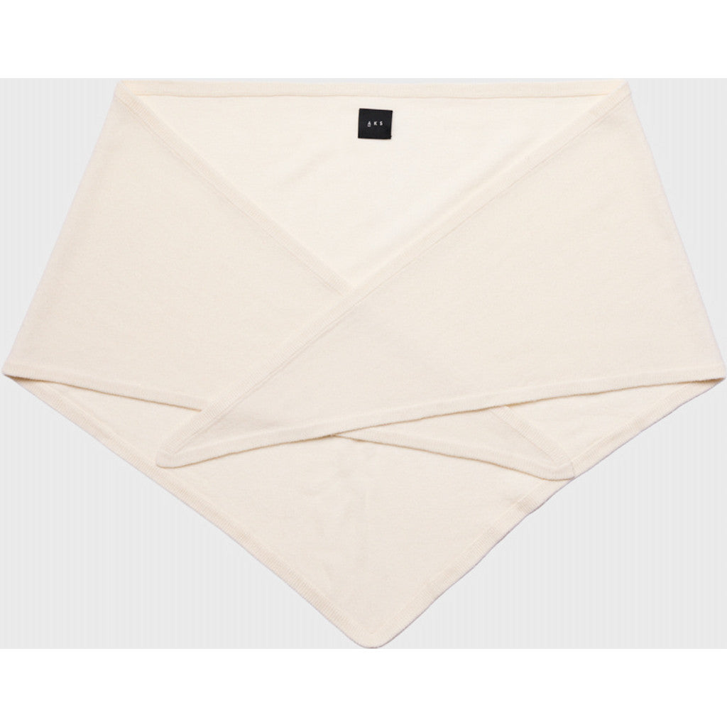 AKS LABEL International Mira Wool Cash Scarf 09_Scarfs 9003 Eggshell